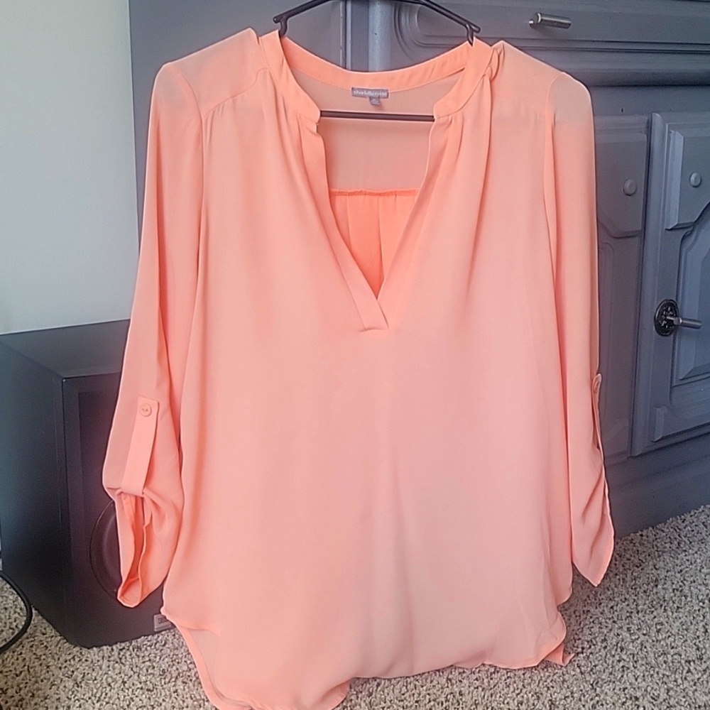 Pink dress shirt
